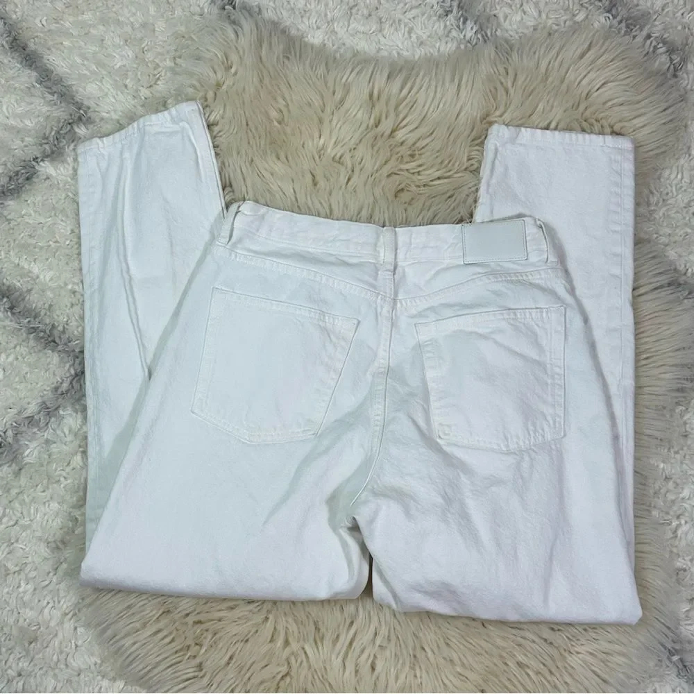 Women's EVERLANE White Jeans - Picture 7 of 11